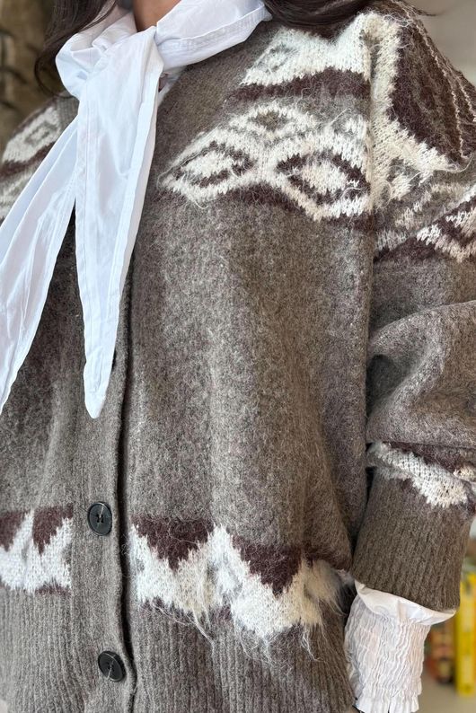 Moorland Lodge Cardigan Earth